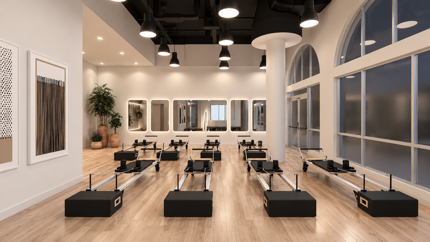 Reformer studio interior